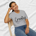 Created With A Purpose T-Shirt - Unisex Softstyle - GULLYDESIGN