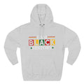 Black History Three-Panel Fleece Hoodie - Celebrate Identity & Culture - GULLYDESIGN