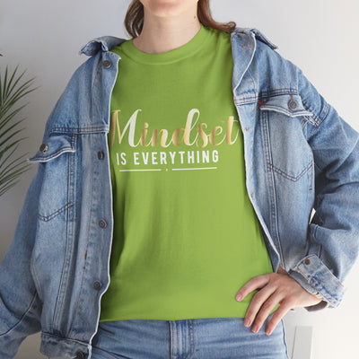 Mindset Unisex Heavy Cotton Tee - Inspirational T-Shirt for Positive Thinking