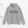 Simply Blessed Unisex Heavy Blend Hooded Sweatshirt - Cozy Casual Wear for Mindfulness and Gratitude - GULLYDESIGN