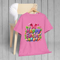 Happy Easter Unisex Heavy Cotton Tee - Fun & Festive Spring Shirt - GULLYDESIGN