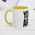 Inspirational Colorful Mug - Empowering Affirmations for Coffee Lovers - GULLYDESIGN