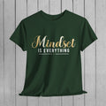 Mindset Unisex Heavy Cotton Tee - Inspirational T-Shirt for Positive Thinking - GULLYDESIGN