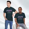Passion is the Key Unisex Heavy Cotton Tee - Motivational T-Shirt for Inspiration and Abundance - GULLYDESIGN