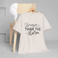 Stronger Than The Storm Unisex Heavy Cotton Tee - GULLYDESIGN