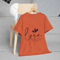 Love Never Fails Unisex Heavy Cotton Tee - Inspirational Christian T-Shirt - GULLYDESIGN