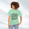 Empowering Women's Quote Unisex Heavy Cotton Tee - 'She Overcame Everything' - GULLYDESIGN