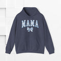 Floral Mama Hoodie - Comfortable Unisex Heavy Blend Sweatshirt for Moms - GULLYDESIGN