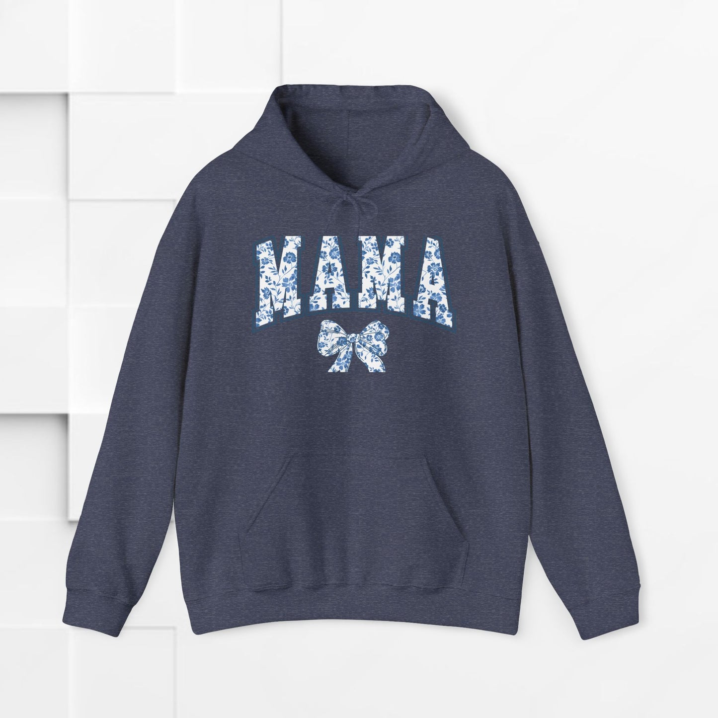 Floral Mama Hoodie - Comfortable Unisex Heavy Blend Sweatshirt for Moms
