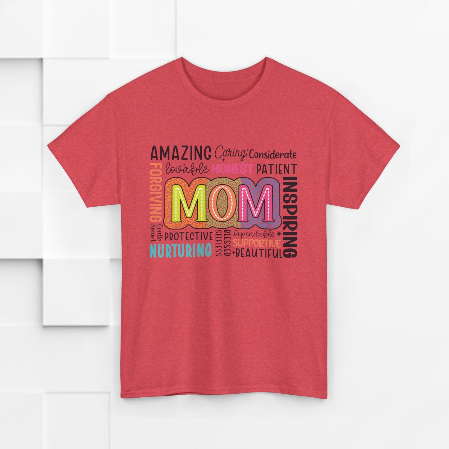 Inspiring Mom Tribute Unisex Heavy Cotton Tee