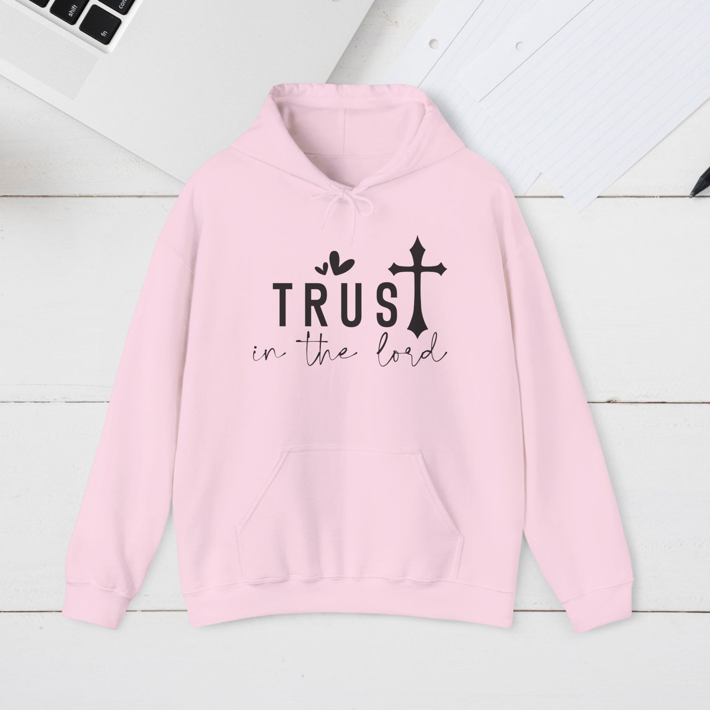 Trust in the Lord Hoodie - Unisex Heavy Blend Sweatshirt