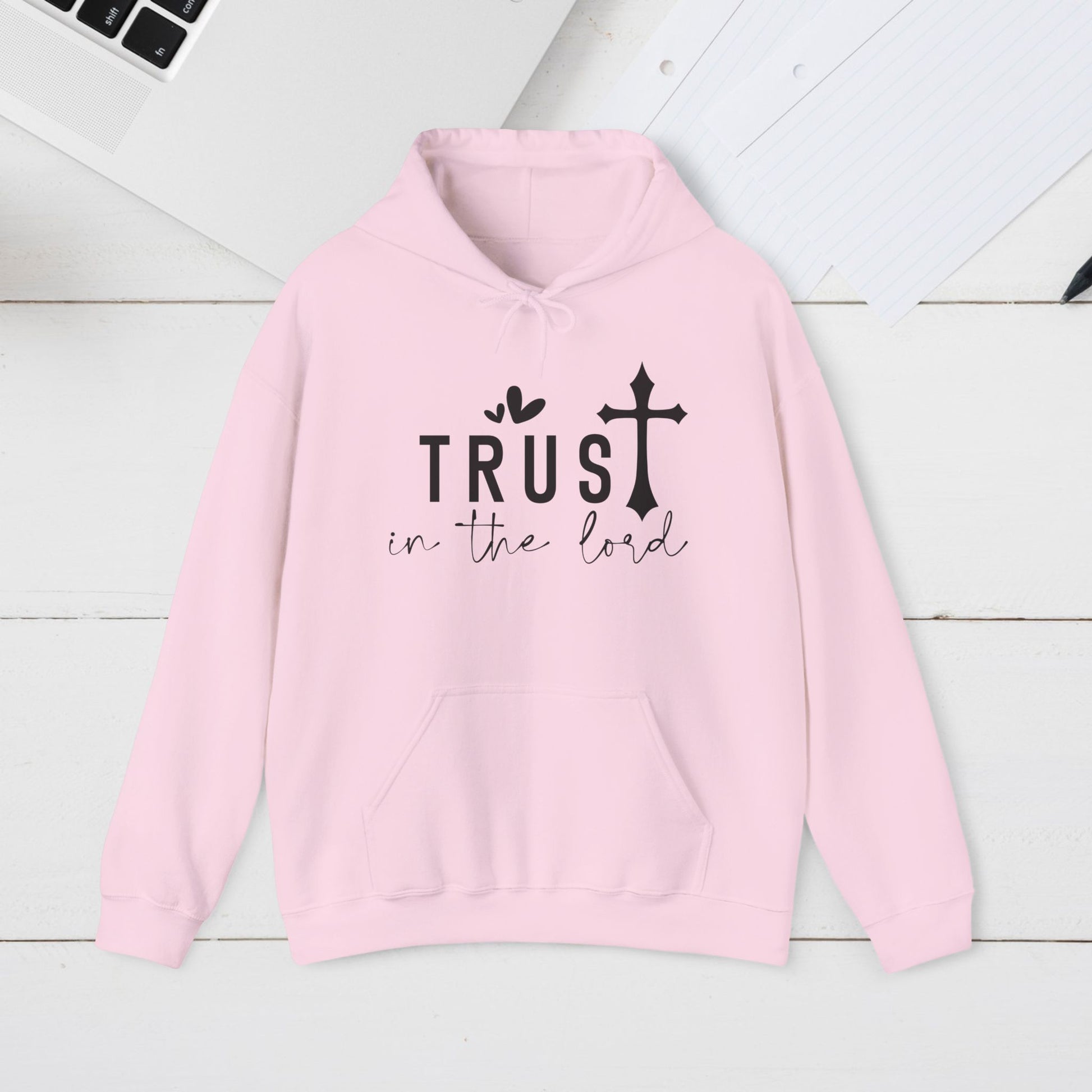 Trust in the Lord Hoodie - Unisex Heavy Blend Sweatshirt - GULLYDESIGN