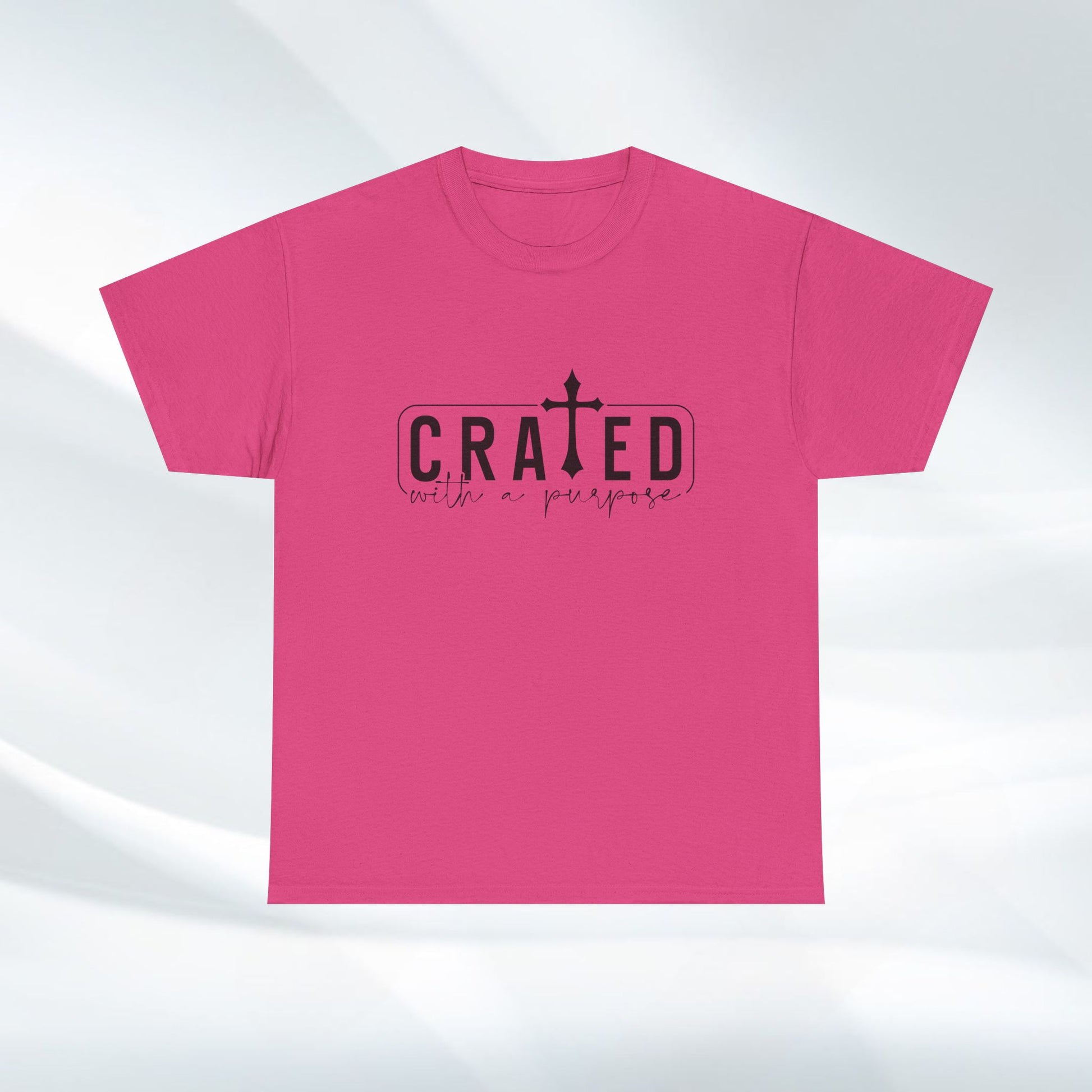 Unisex Heavy Cotton Tee - Grated with a Purpose Graphic Tee - GULLYDESIGN