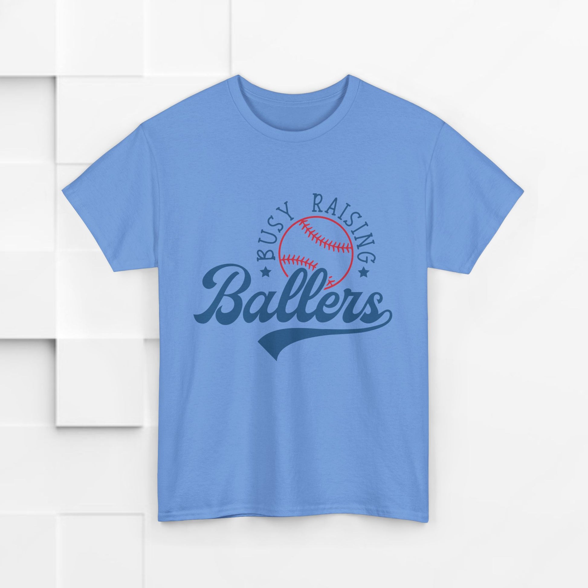 Busy Raising Ballers Unisex Heavy Cotton Tee - GULLYDESIGN