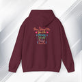 Inspirational Unisex Hoodie - 'You Are Enough' Motivational Sweatshirt for Self-Love & Positivity - GULLYDESIGN
