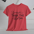 Stronger Than The Storm Unisex Heavy Cotton Tee - GULLYDESIGN