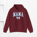 Floral Mama Hoodie - Comfortable Unisex Heavy Blend Sweatshirt for Moms - GULLYDESIGN