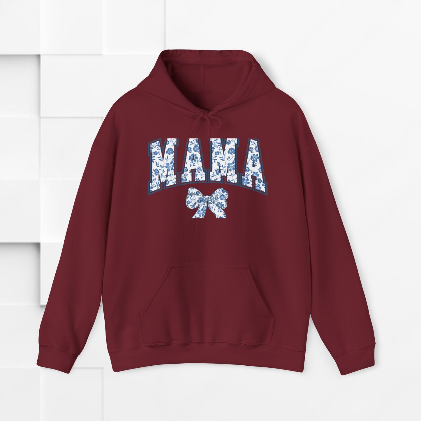 Floral Mama Hoodie - Comfortable Unisex Heavy Blend Sweatshirt for Moms