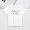 Passion is the Key Unisex Heavy Cotton Tee - Motivational T-Shirt for Inspiration and Abundance - GULLYDESIGN
