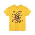 Feral Moms Social Club Tee - Unisex Heavy Cotton T-Shirt for Fun & Rebellious Moms - GULLYDESIGN
