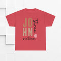 Personalized Unisex Heavy Cotton Tee - Custom Name & Age Design - GULLYDESIGN