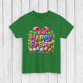 Happy Easter Unisex Heavy Cotton Tee - Fun & Festive Spring Shirt - GULLYDESIGN