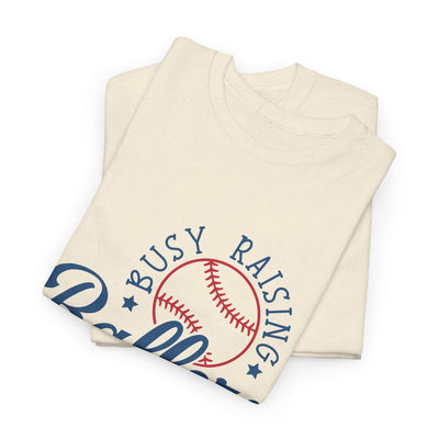 Busy Raising Ballers Unisex Heavy Cotton Tee