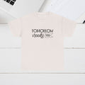 Inspirational Unisex Heavy Cotton Tee - 'Tomorrow Needs You' - GULLYDESIGN