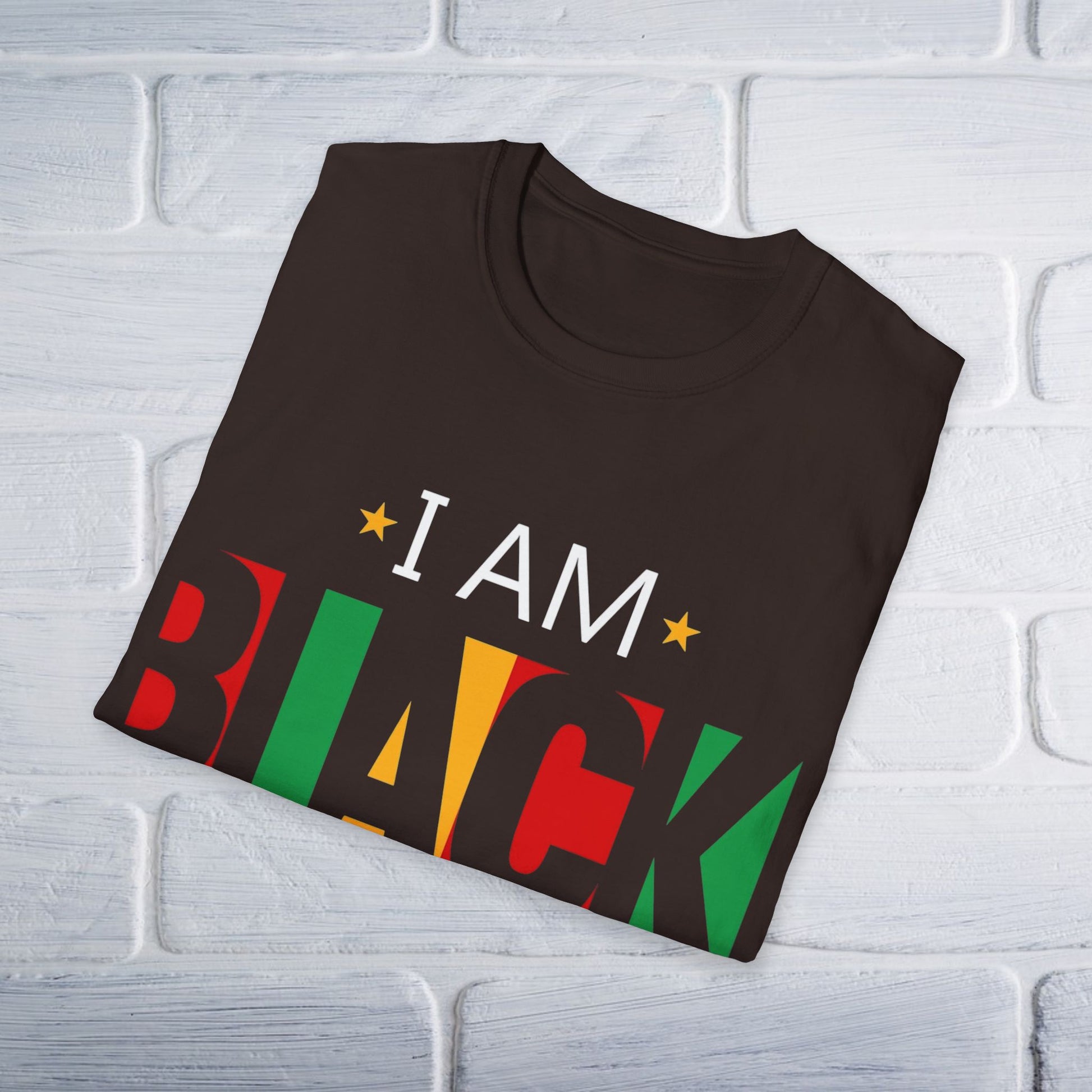 Black History Unisex T-Shirt - I Am BLACK History - GULLYDESIGN