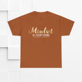 Mindset Unisex Heavy Cotton Tee - Inspirational T-Shirt for Positive Thinking - GULLYDESIGN