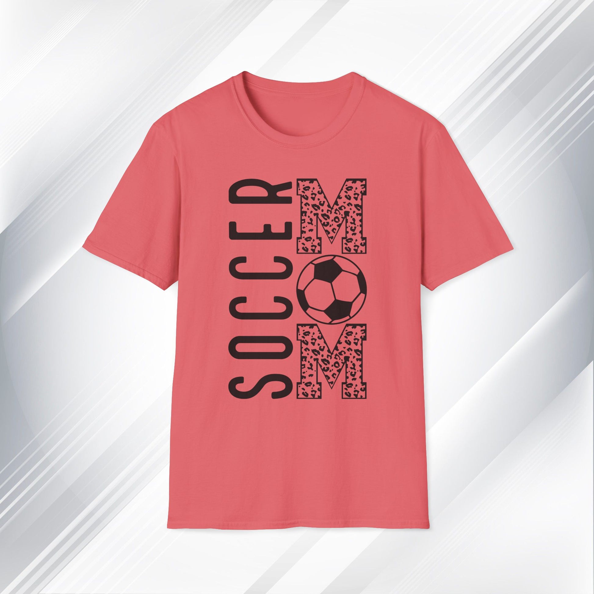 Soccer Mom Unisex Softstyle T-Shirt - Perfect Gift for Sporty Moms - GULLYDESIGN