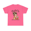 Fueled by Coffee & Chaos Unisex Tee - Fun Graphic Shirt for Coffee Lovers - GULLYDESIGN