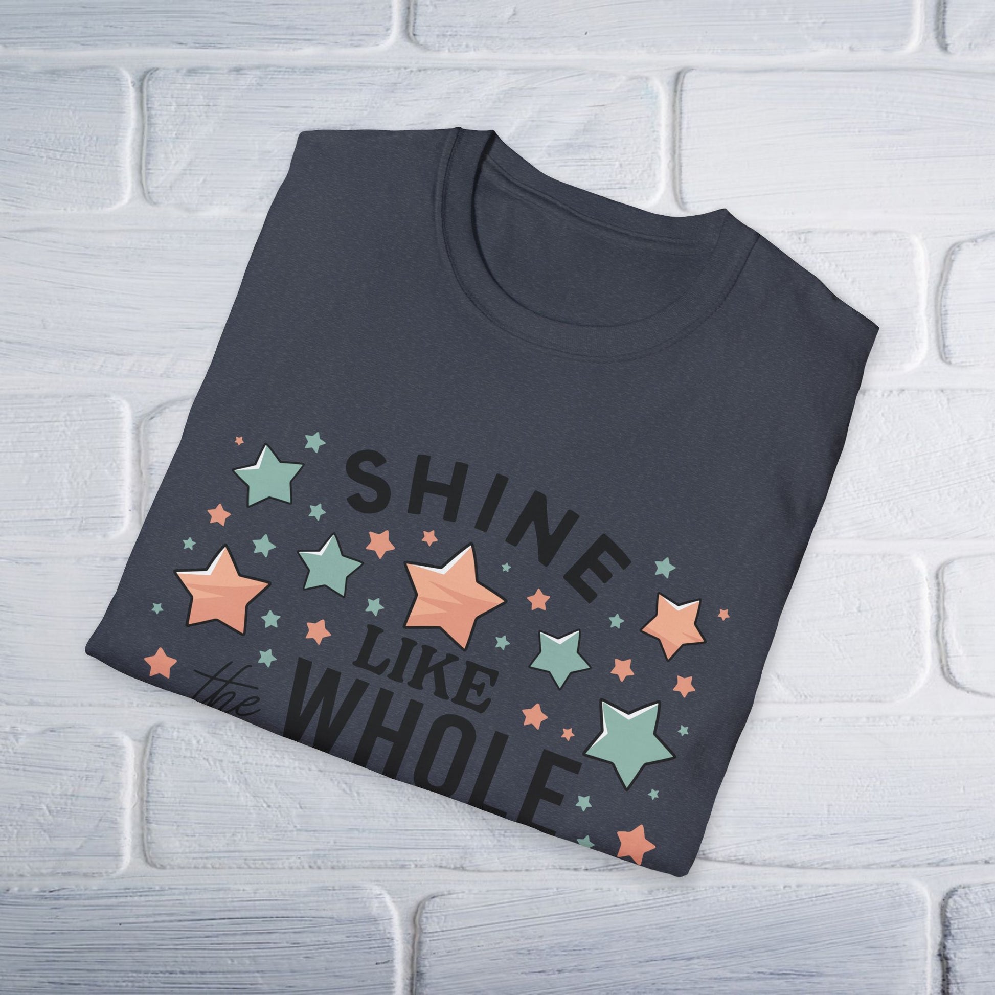 Shine Like The Universe T-Shirt - Unisex - GULLYDESIGN