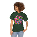 Happy Easter Unisex Heavy Cotton Tee - Fun & Festive Spring Shirt - GULLYDESIGN
