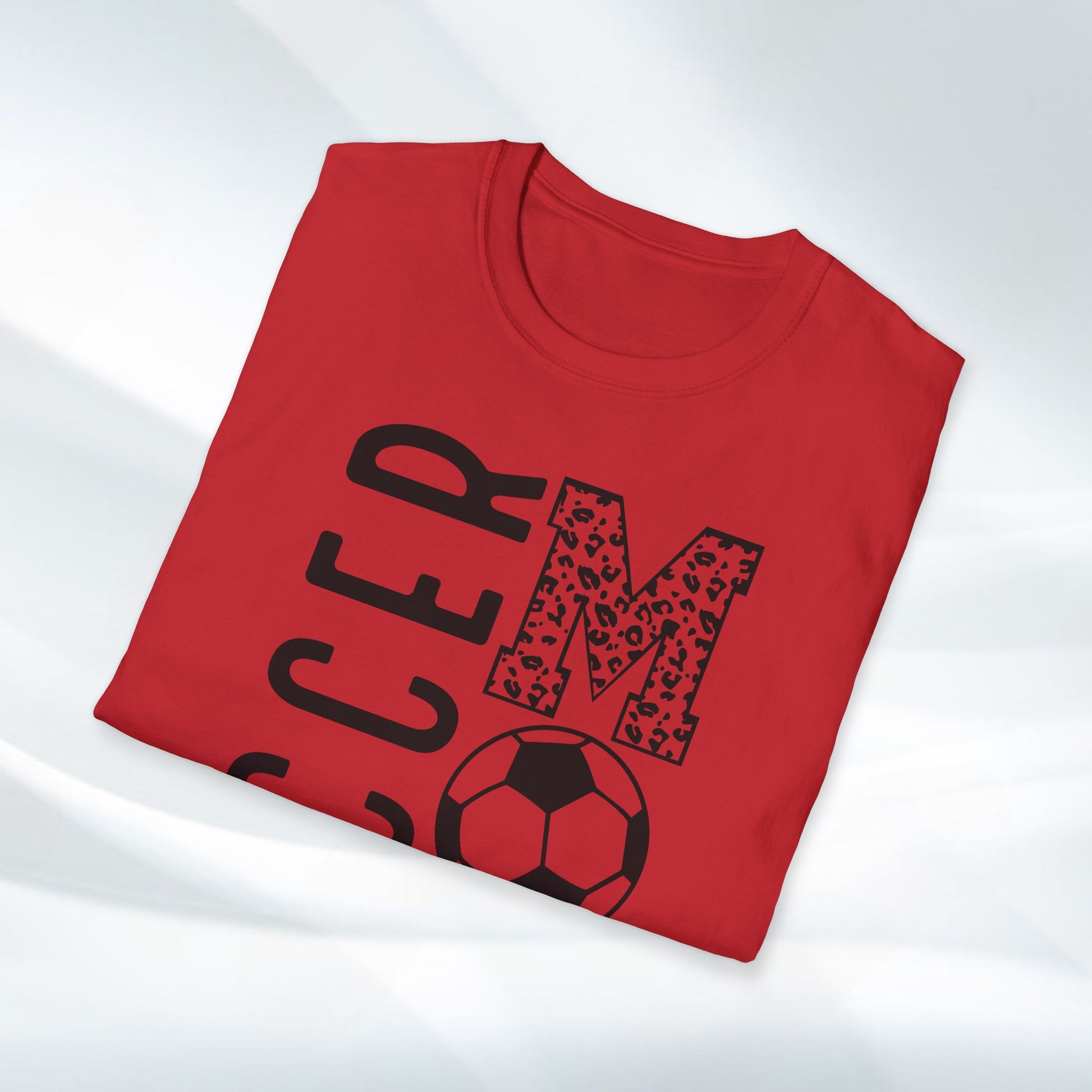 Soccer Mom Unisex Softstyle T-Shirt - Perfect Gift for Sporty Moms - GULLYDESIGN