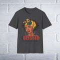 Blessed Unisex T-Shirt - She Is Blessed, I Am She, She Is Me Design - GULLYDESIGN