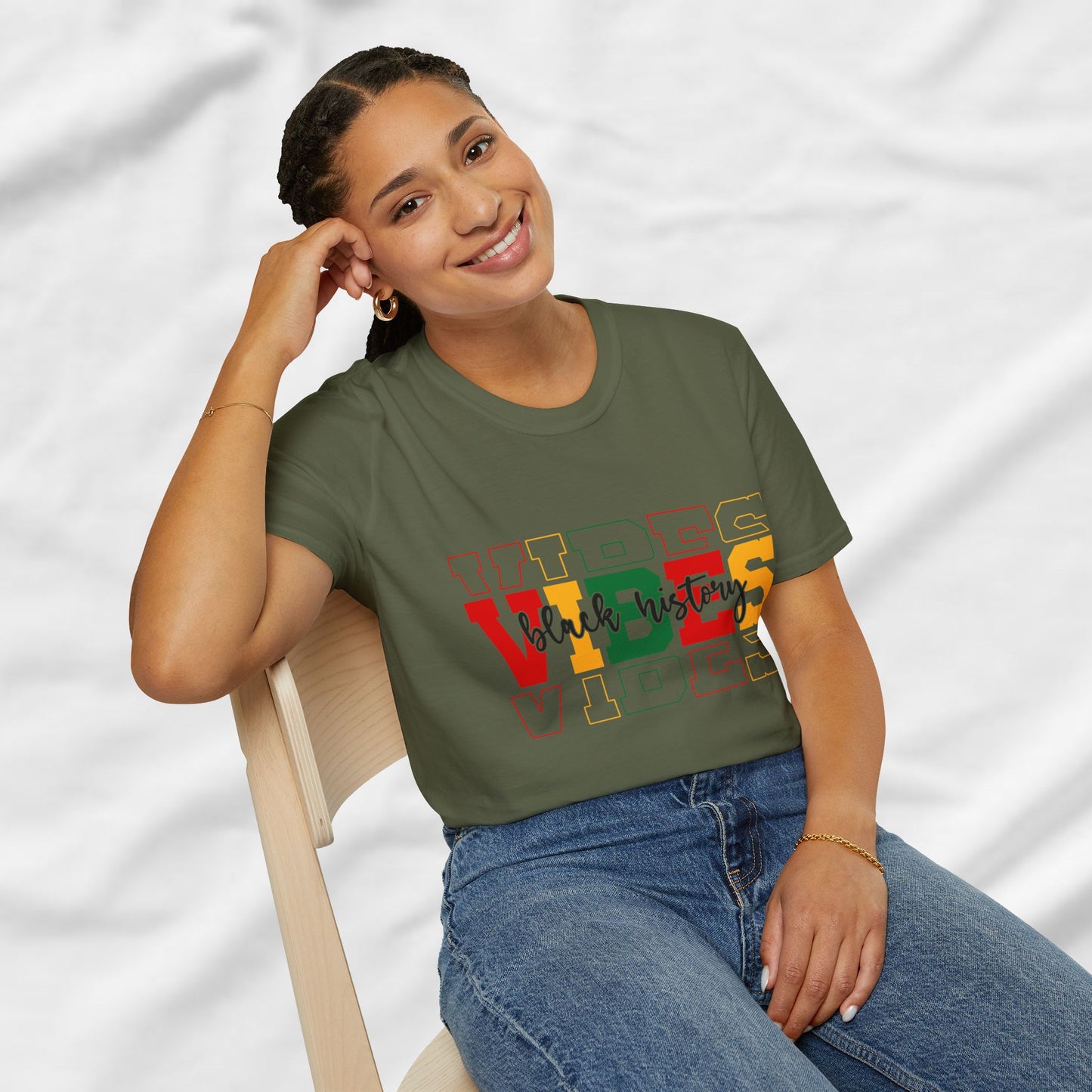 Vibes Black History T-Shirt - GULLYDESIGN