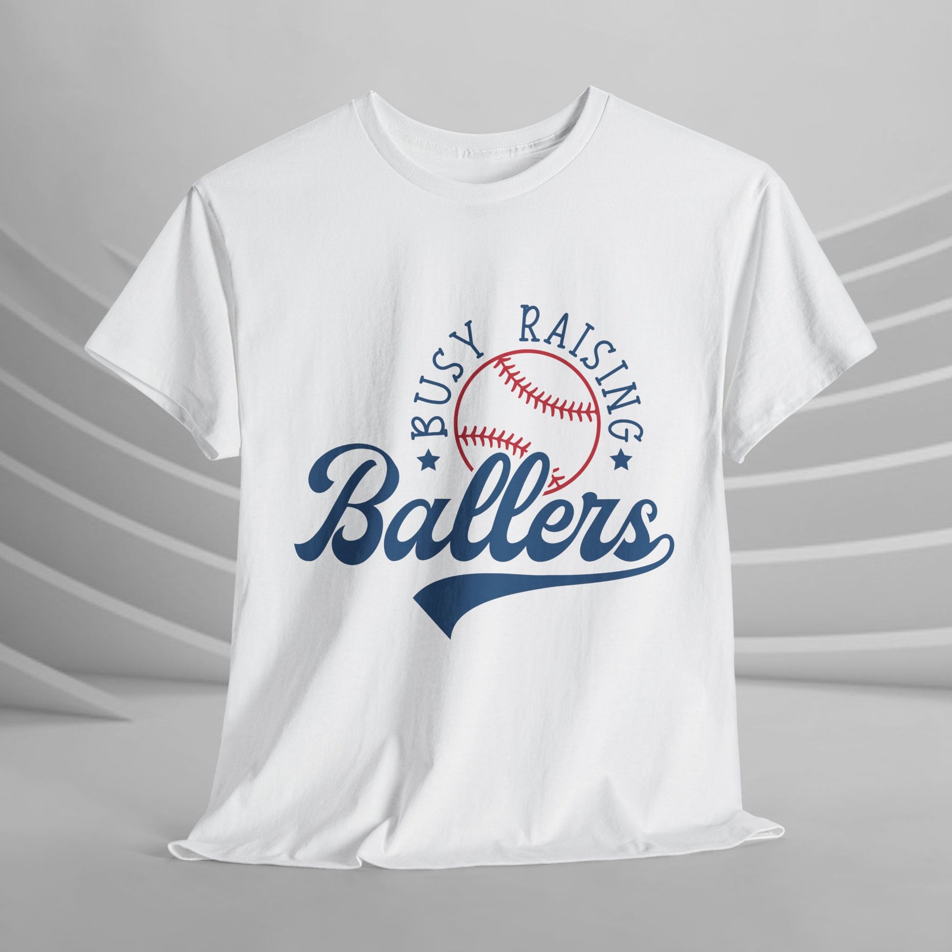 Busy Raising Ballers Unisex Heavy Cotton Tee - GULLYDESIGN