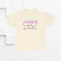Passion is the Key Unisex Heavy Cotton Tee - Motivational T-Shirt for Inspiration and Abundance - GULLYDESIGN