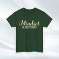 Mindset Unisex Heavy Cotton Tee - Inspirational T-Shirt for Positive Thinking - GULLYDESIGN