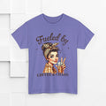 Fueled by Coffee & Chaos Unisex Tee - Fun Graphic Shirt for Coffee Lovers - GULLYDESIGN