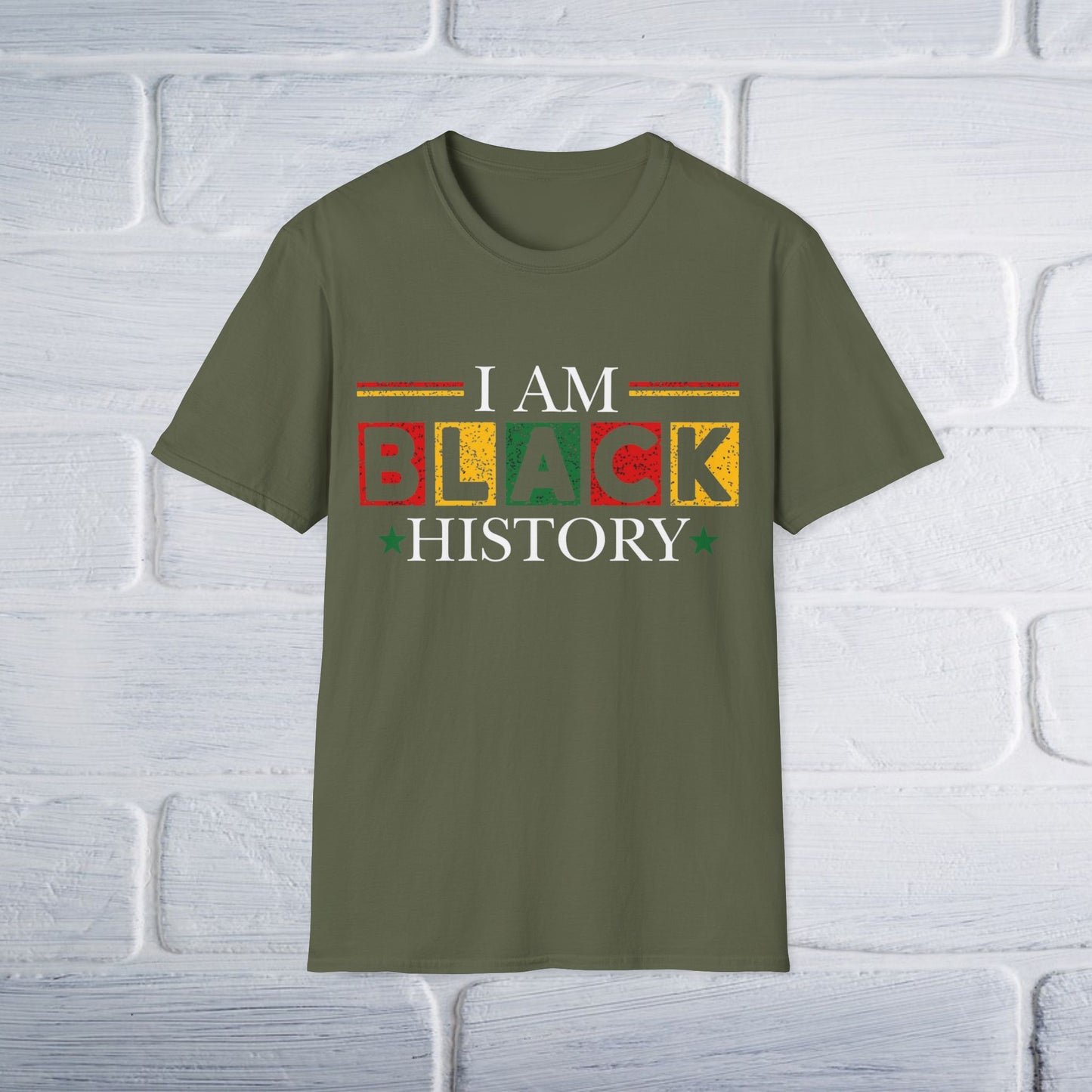 I Am Black History T-Shirt - GULLYDESIGN