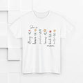 Inspirational Mom Heavy Cotton Tee - Strong, Brave, Kind, Beautiful Design - GULLYDESIGN