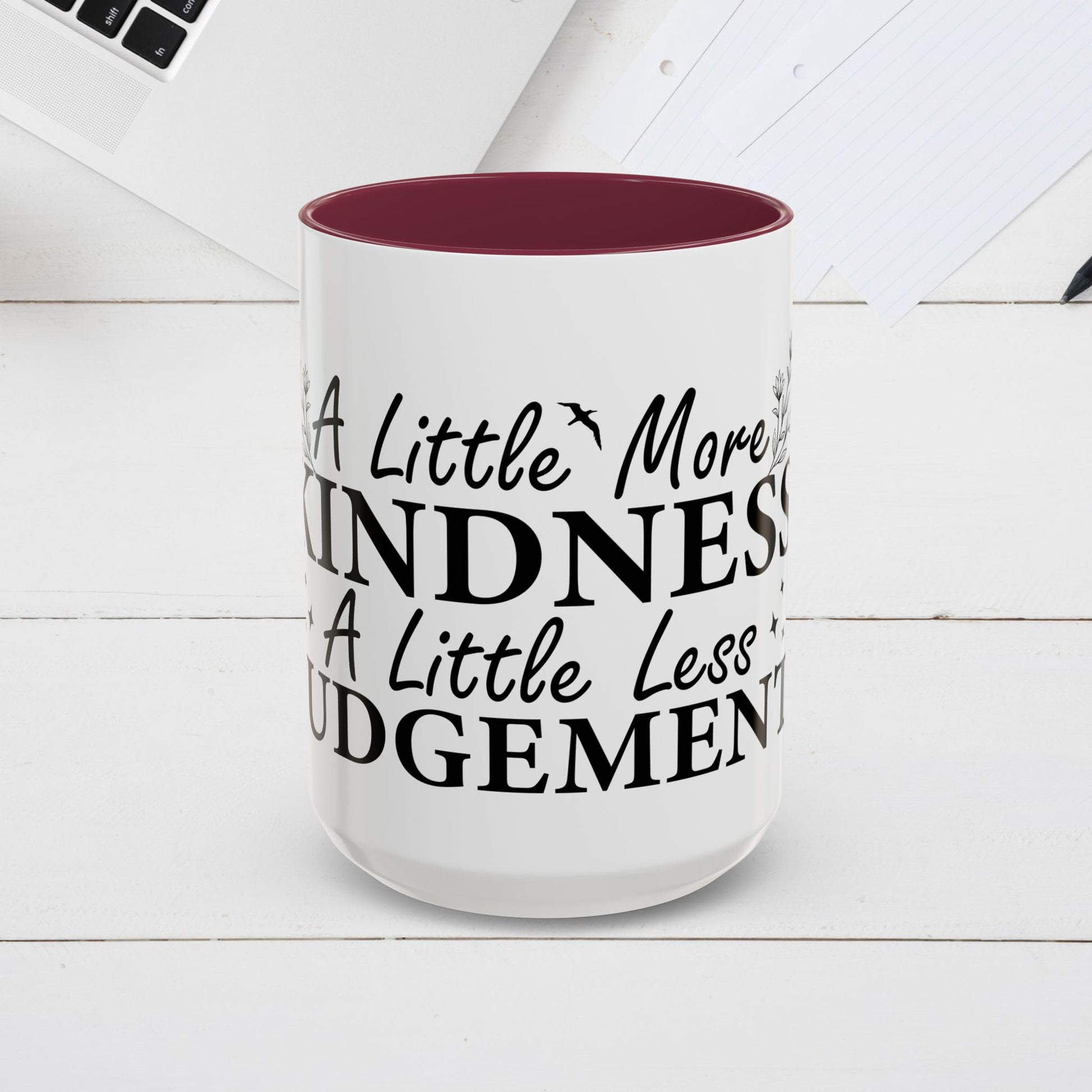 Inspirational Kindness Coffee Mug - 11oz & 15oz - GULLYDESIGN