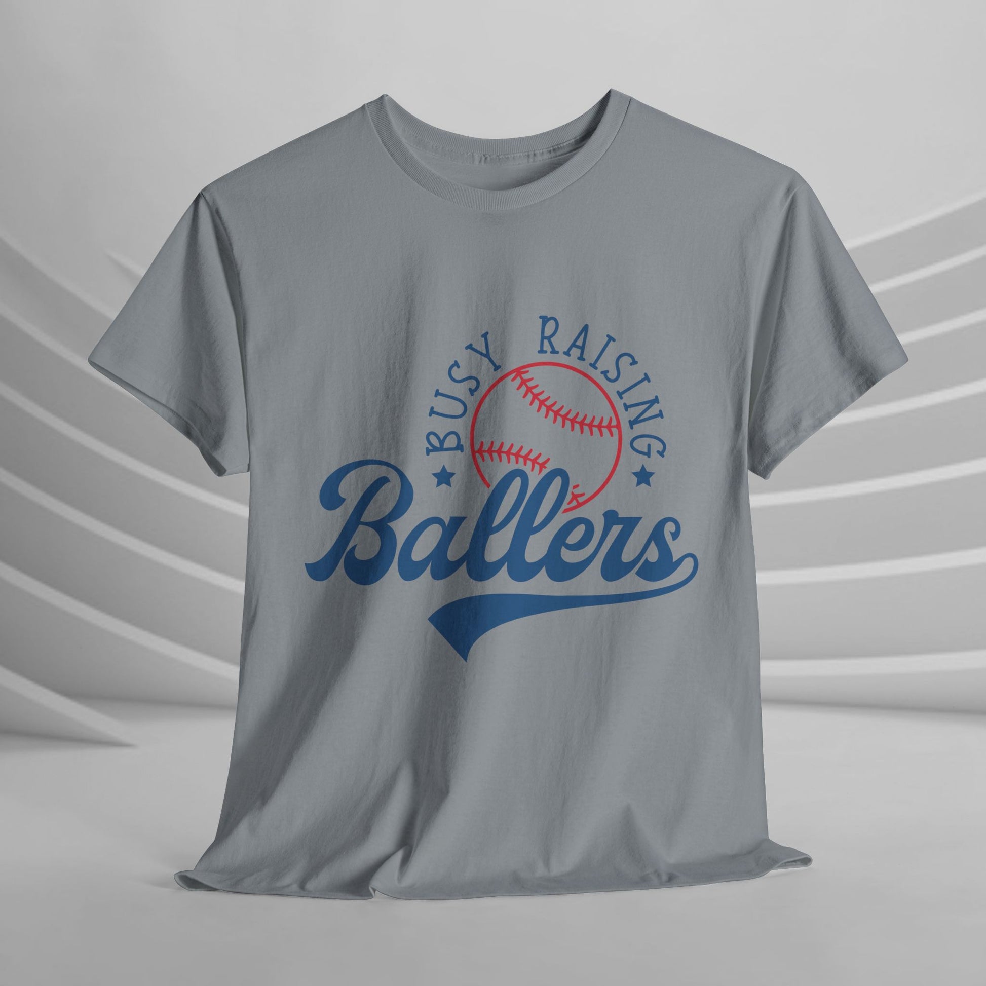 Busy Raising Ballers Unisex Heavy Cotton Tee - GULLYDESIGN