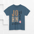 Personalized Unisex Heavy Cotton Tee - Custom Name & Age Design - GULLYDESIGN