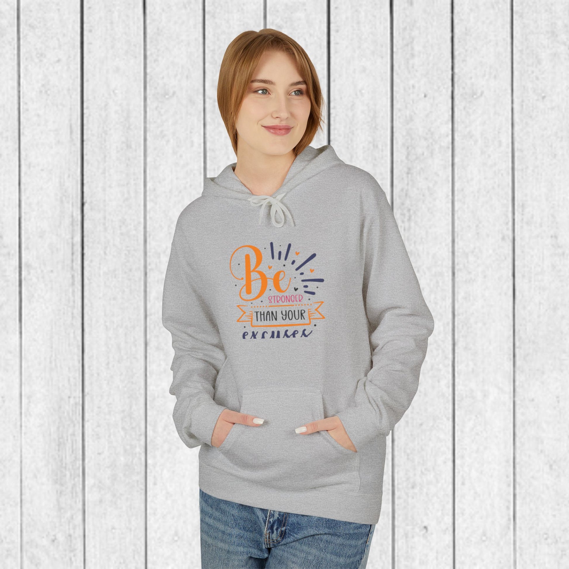 Be Brighter Than Your Excuses Unisex Hoodie - GULLYDESIGN
