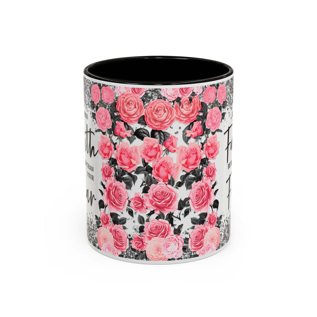 Colorful Floral Faith Mugs - Inspirational Coffee Cups for Home & Gifts - GULLYDESIGN