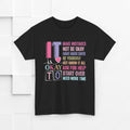 Inspirational Unisex Heavy Cotton Tee – Embrace Mistakes & Start Over - GULLYDESIGN