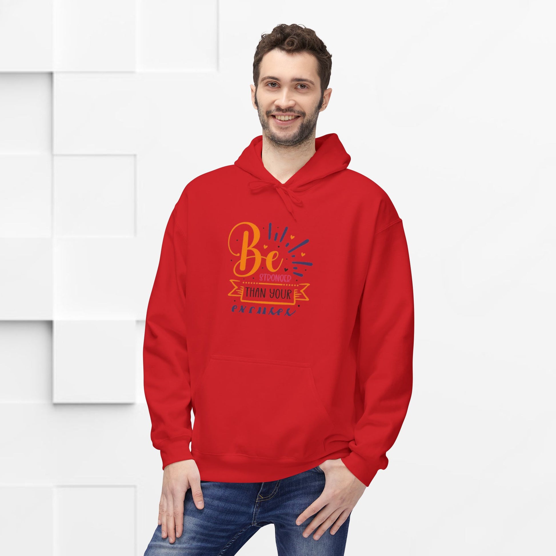 Be Brighter Than Your Excuses Unisex Hoodie - GULLYDESIGN